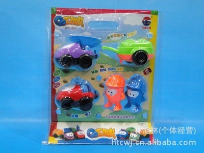 趣味卡通慣性工程車玩具 三款混裝激發無限想象